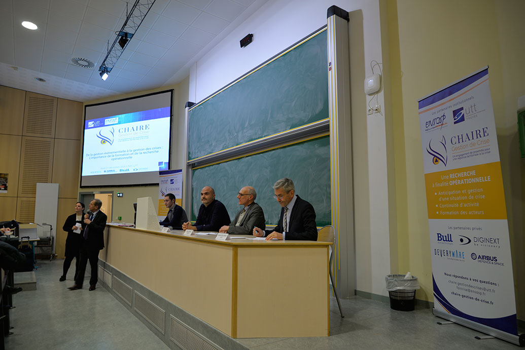 Chaire gestion des crises Chaire gestion des crises